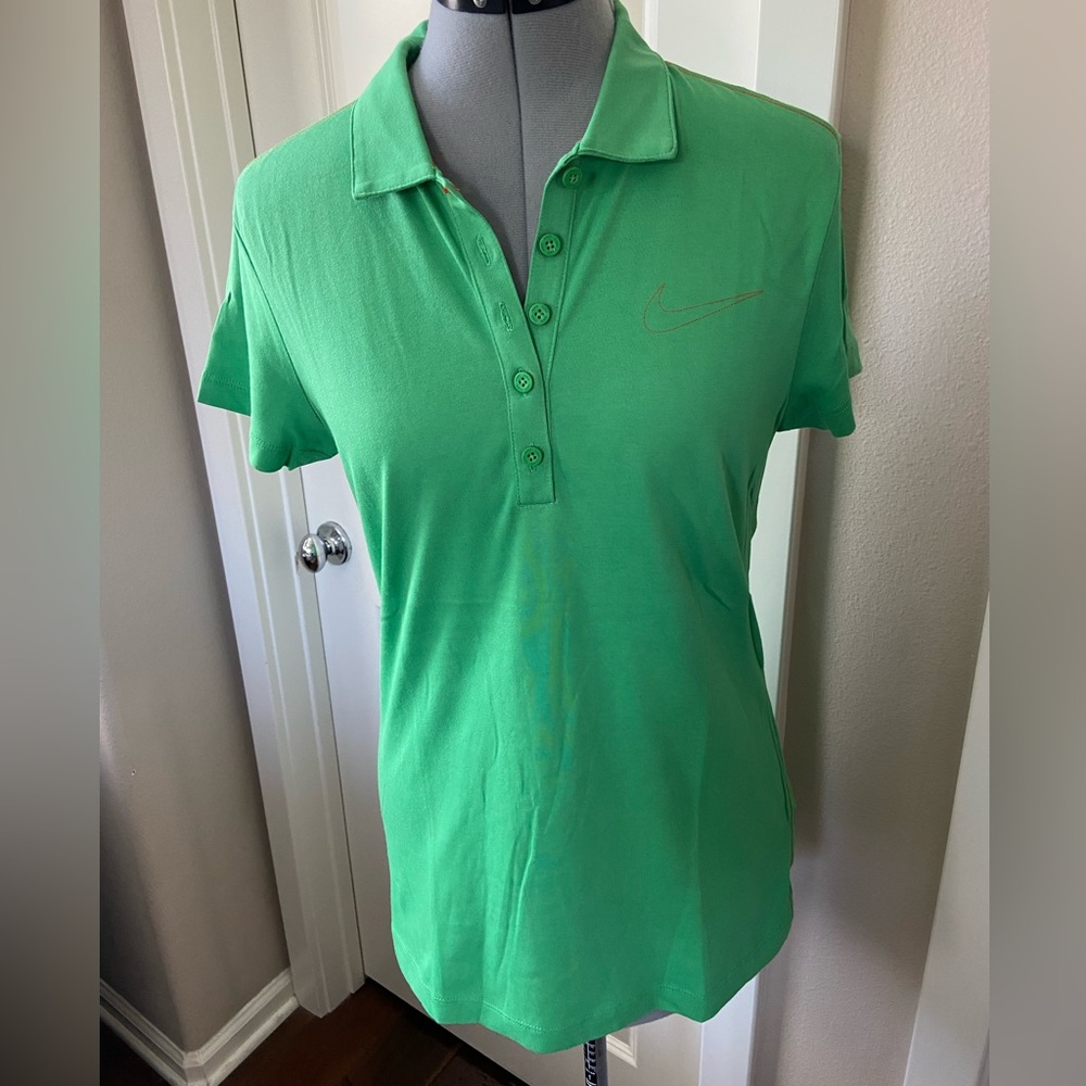 Nike Golf Polo Shirt, Women’s, Green, Size M